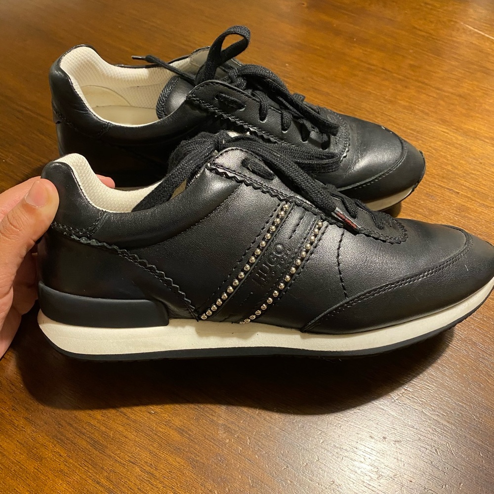 Hugo boss women leather sneakers